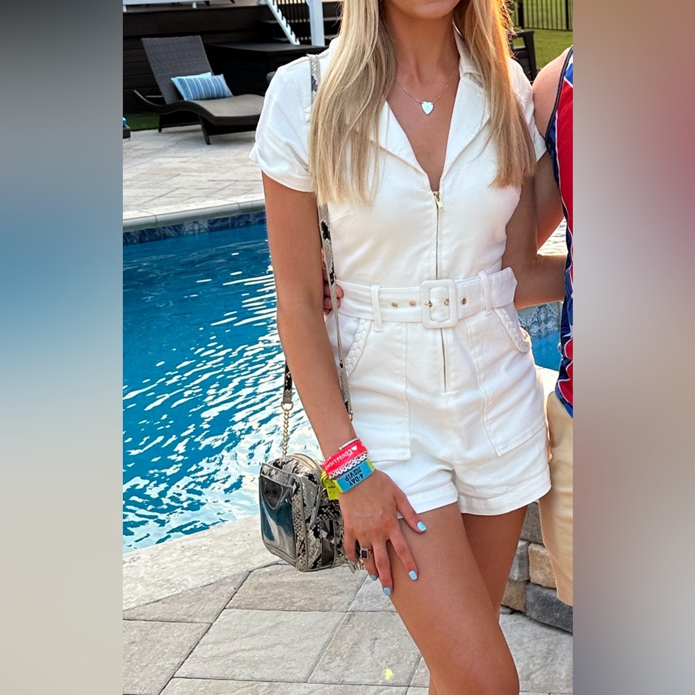 Show me your mumu outlaw romper white